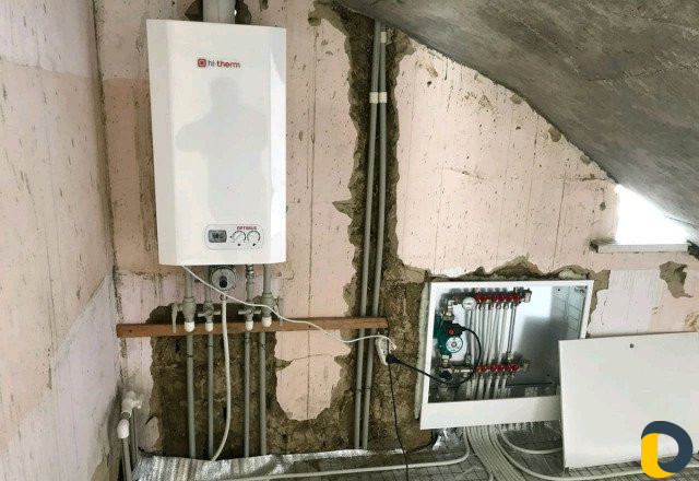Установка отопление