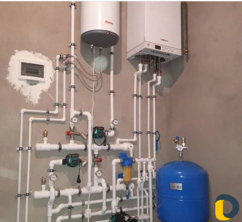 Установка отопление