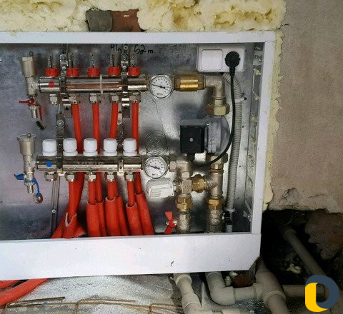 Установка отопление