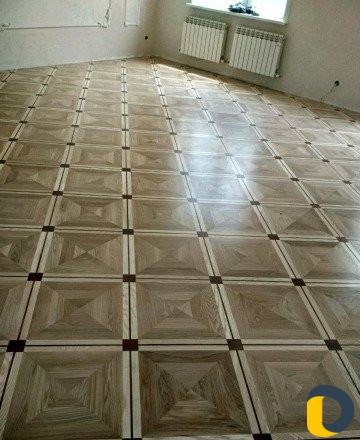 Установка паркета любой сложности,паркетной доски