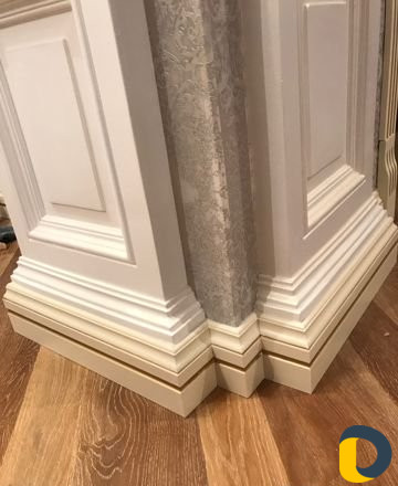 Установка плинтусов