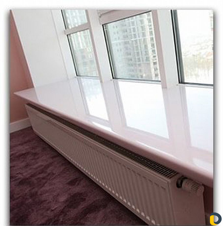 Установка подоконников,подоконники акриловые,отлив