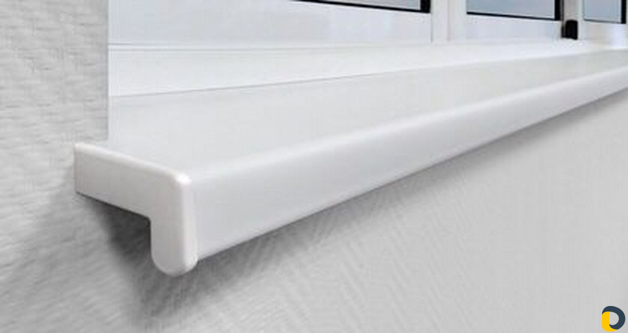 Установка подоконников,подоконники акриловые,отлив