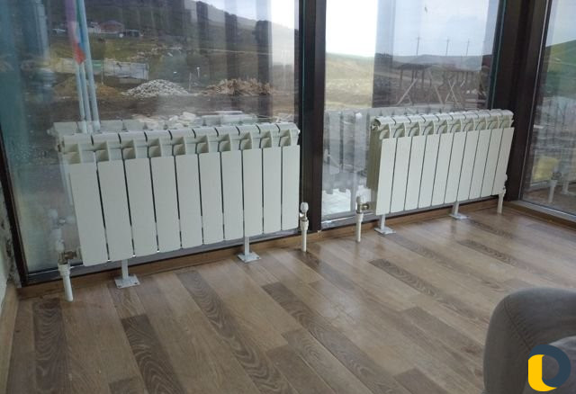 Установка радиатора