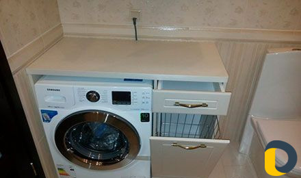 Установка стиральных машин.Установка техники