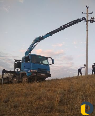Установка столбов