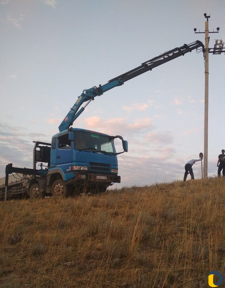 Установка столбов