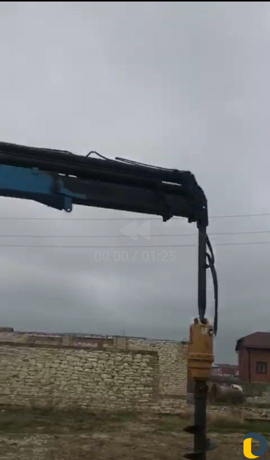 Установка столбов