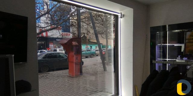 Установка светодиодного освещения
