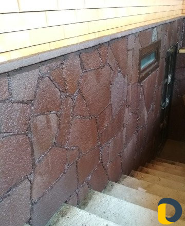 Установка тратуарной плитки