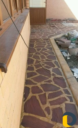 Установка тротуарная плитки