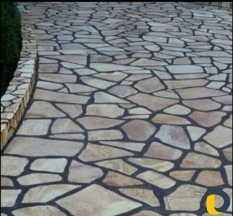 Установка тротуарной плитки и Ростовского камня