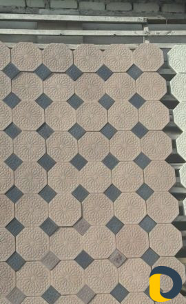 Установка тротуарной плитки