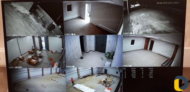 Установка видеонаблюдения,системы безопасности пол