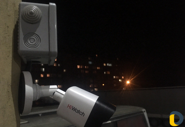 Установка видеонаблюдения