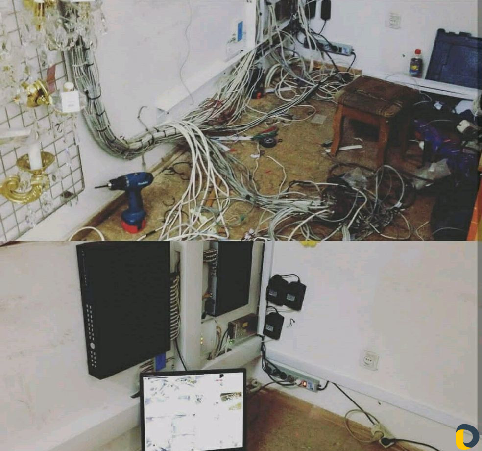 Установка видеонаблюдения