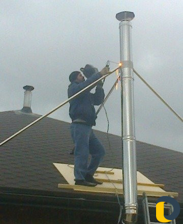 Установка вытяжных систем