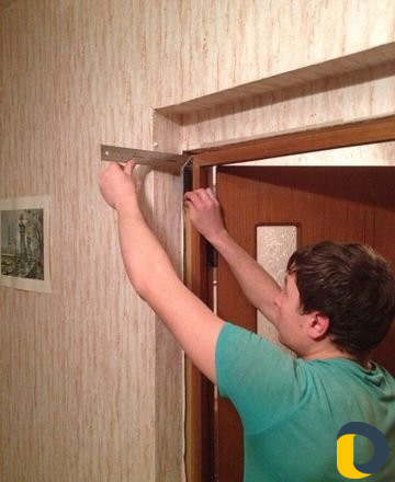 Устоновка дверей межкомнатных
