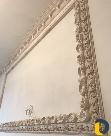 Устоновка карнизы