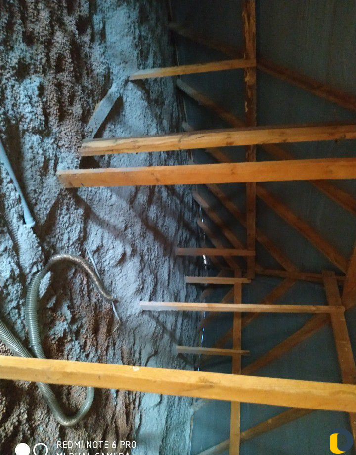 Утепление эковатой