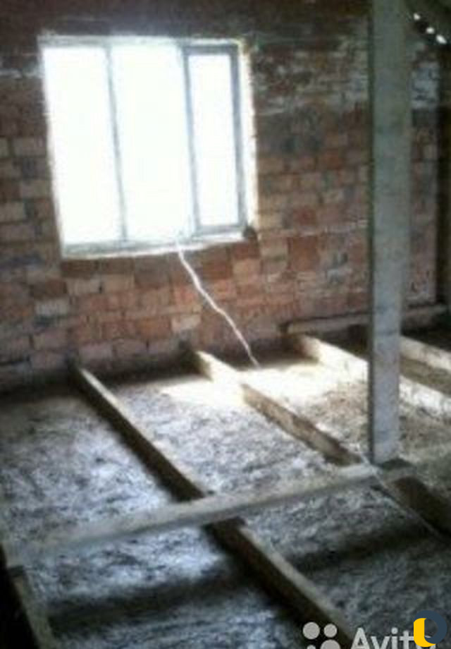 Утепление крыши, поппар-глина