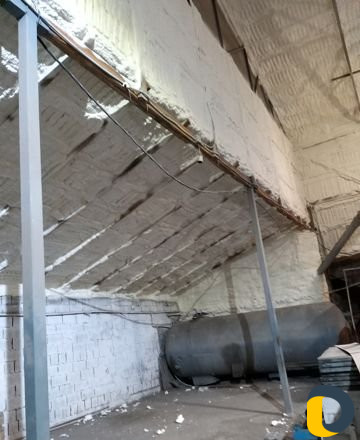 Утепление мансард,ангар,фундаментов