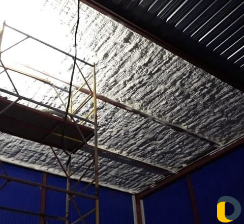 Утепление мансард,ангар,фундаментов