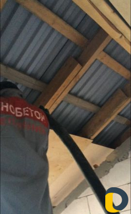 Утепление пенобетоном