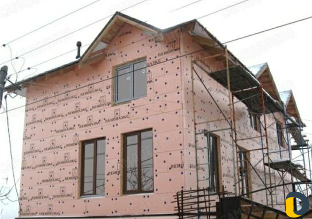 Утепление,шпатлёвка и покраска домов
