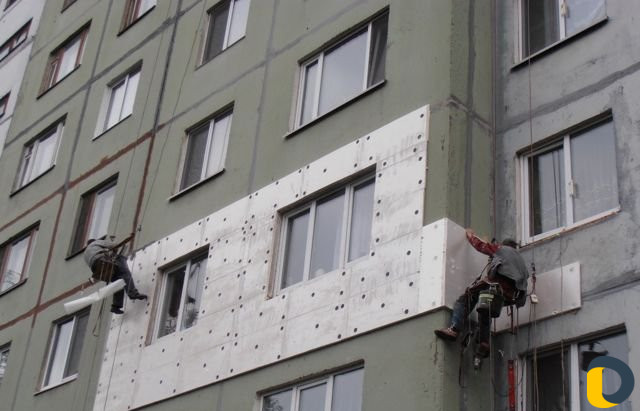 Утепление стен, пеноплэстом