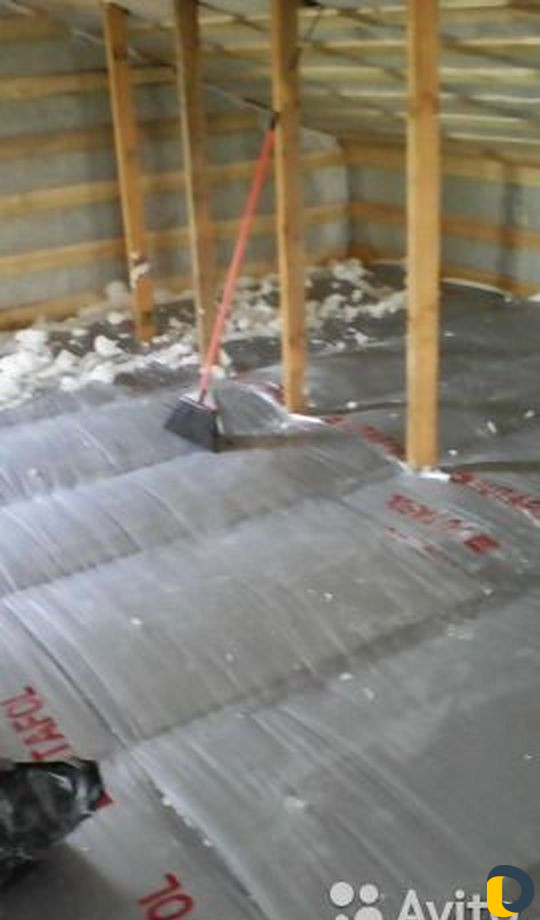 Утеплитель.Пеноизол (по краю) в Тамани