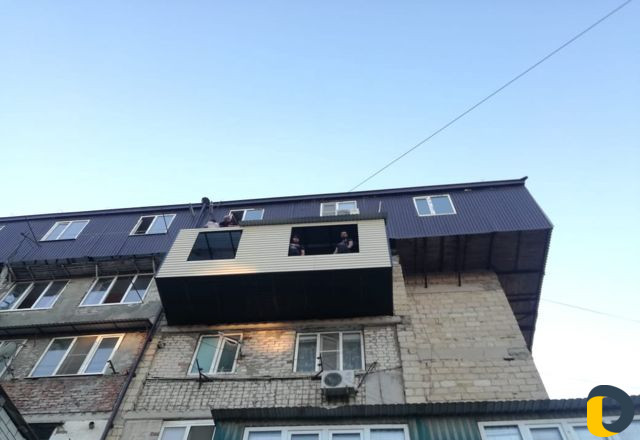 Увеличение балкона