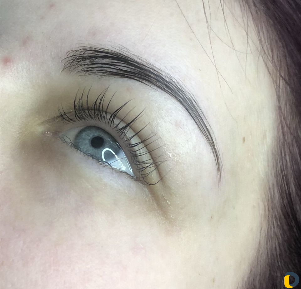 Вельвет/ламинирование ресниц и бровей