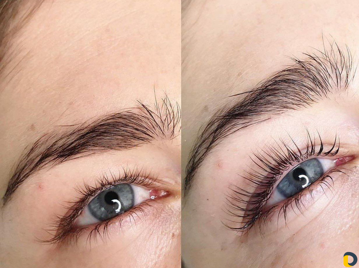 Вельвет/ламинирование ресниц и бровей