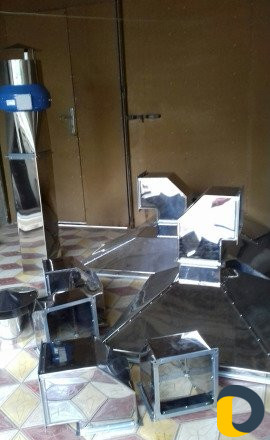 Вентиляция,вытяжка,дымоходы из нержавеющей стали