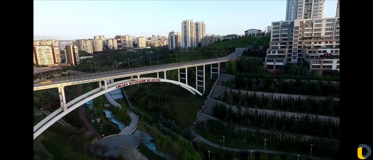Видео съёмка с дрона