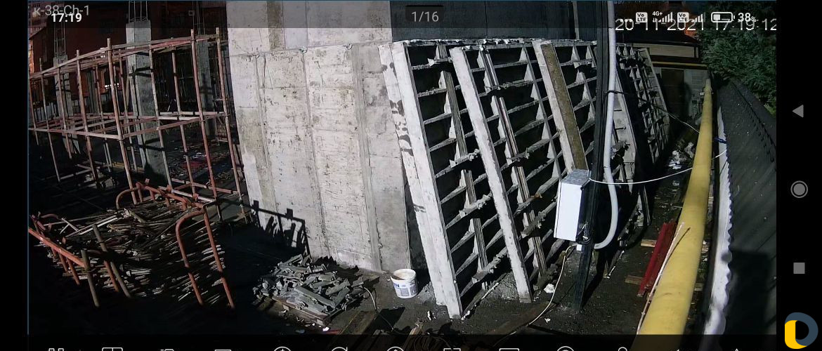 Видеонаблюдение для стройплощадки