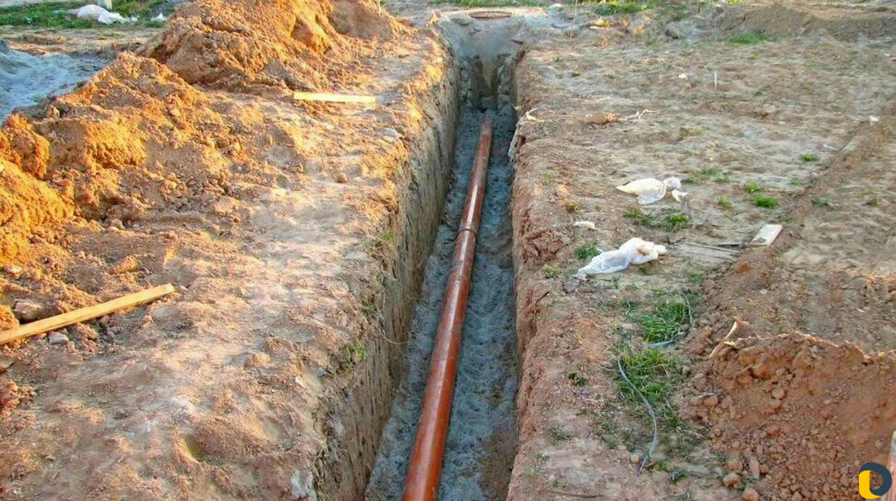 Водопровод канализация монтаж копка
