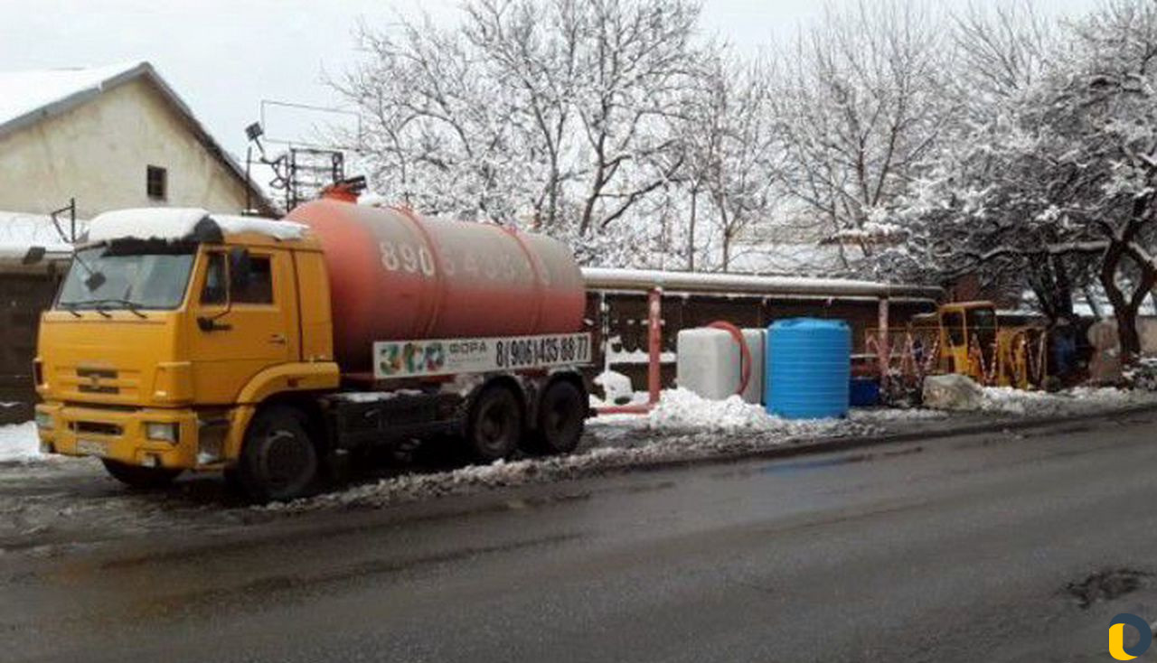 Водовозка технической/питьевой воды Краснодару и К