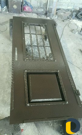 Ворота бронь двери