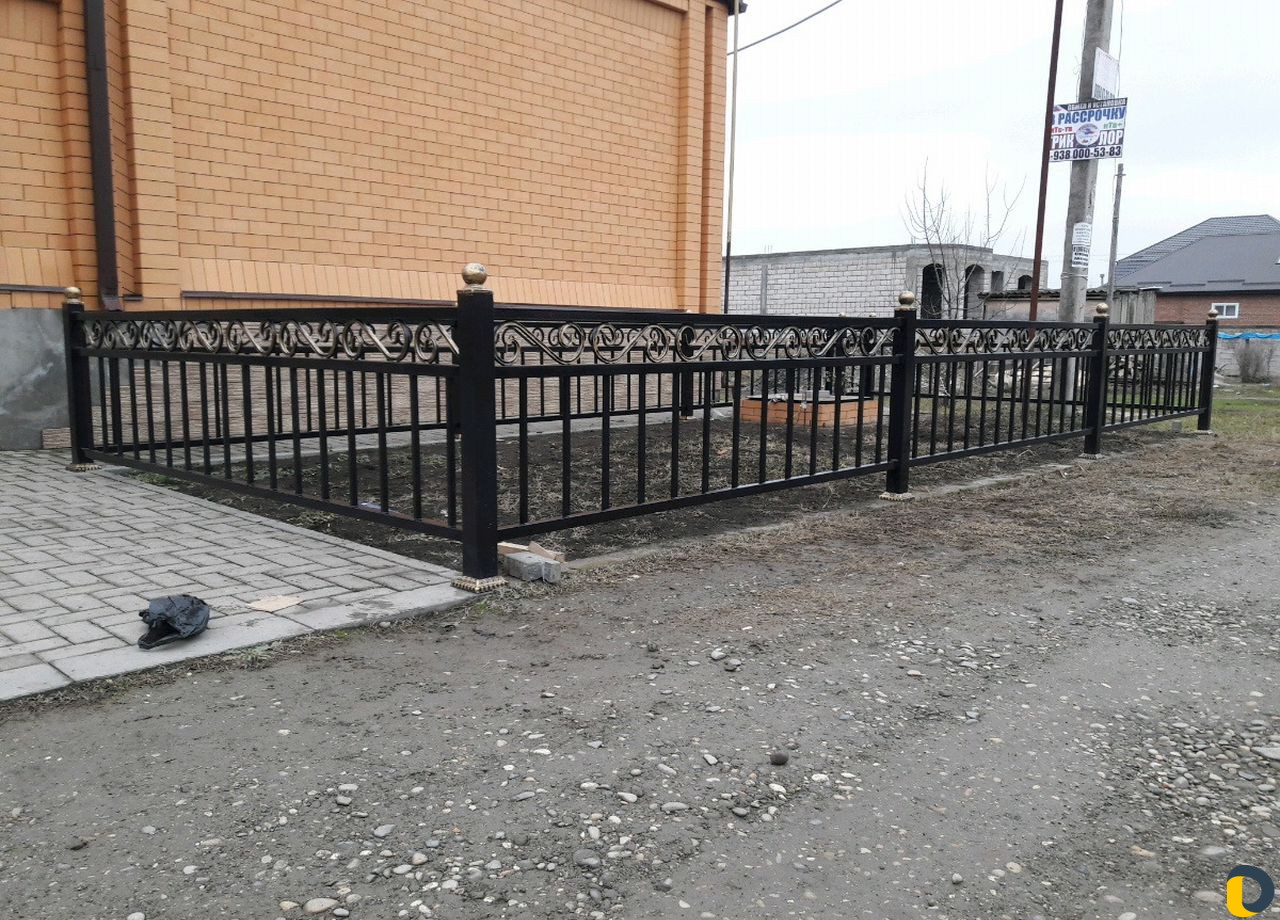 Ворота кованные