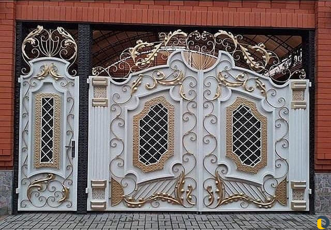 Ворота кованные