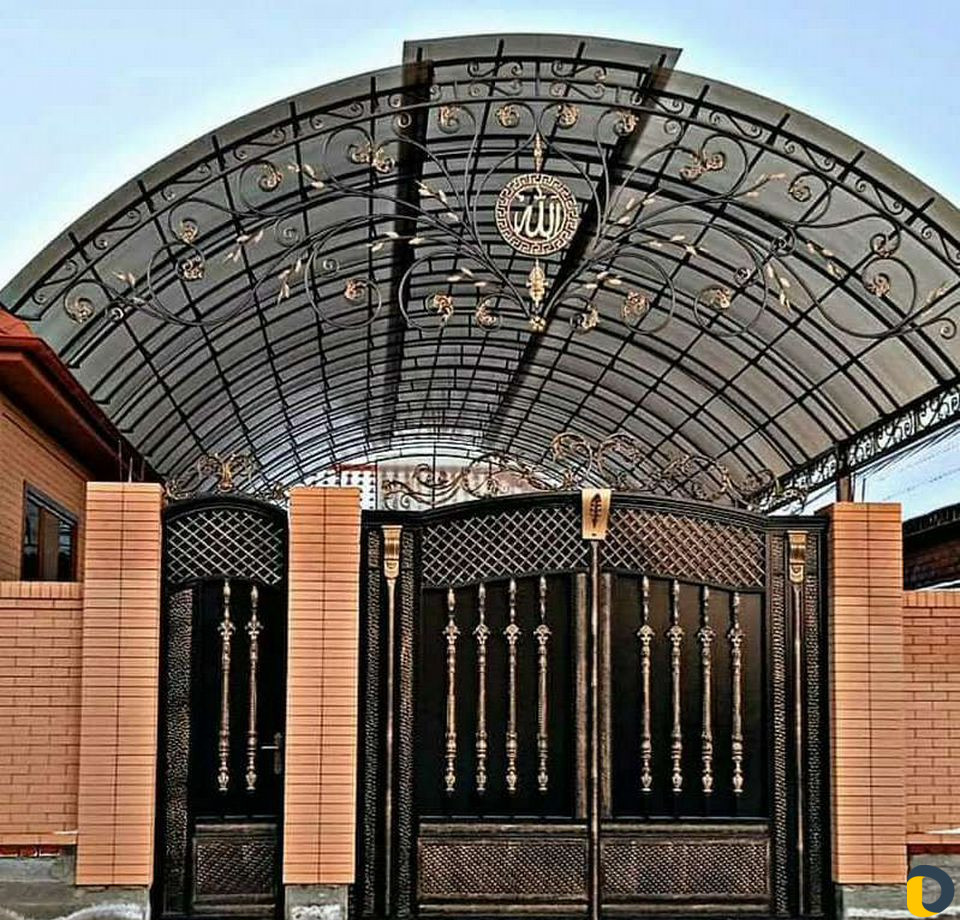 Ворота Перила Навес