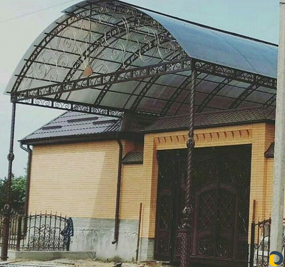 Ворота перила навесы
