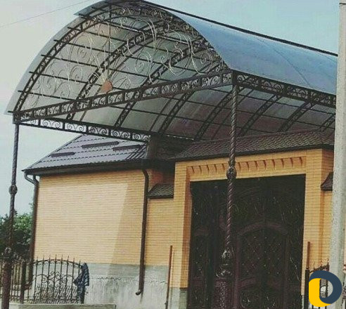 Ворота перила навесы