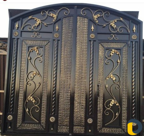 Ворота. Перила