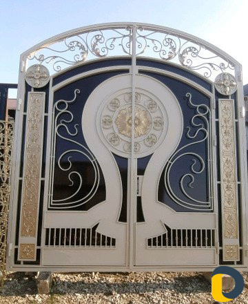 Ворота. Перила