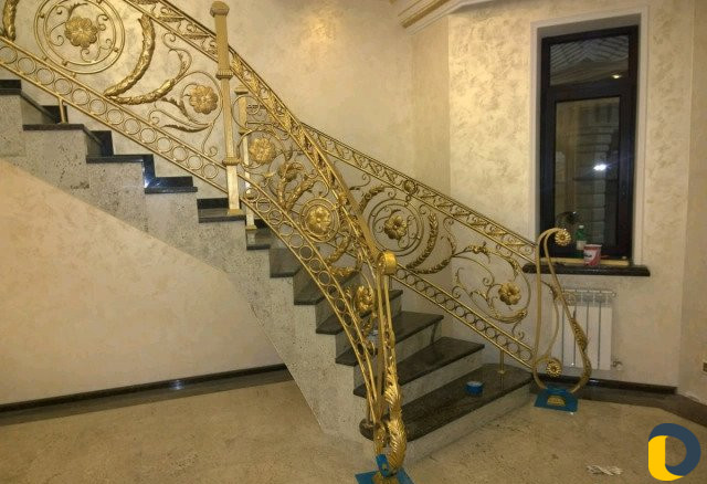 Ворота. Перила