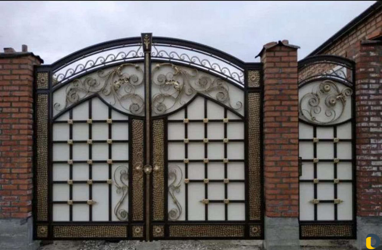 Ворота- пермла-навесы