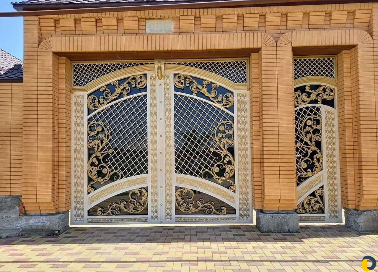 Ворота- пермла-навесы